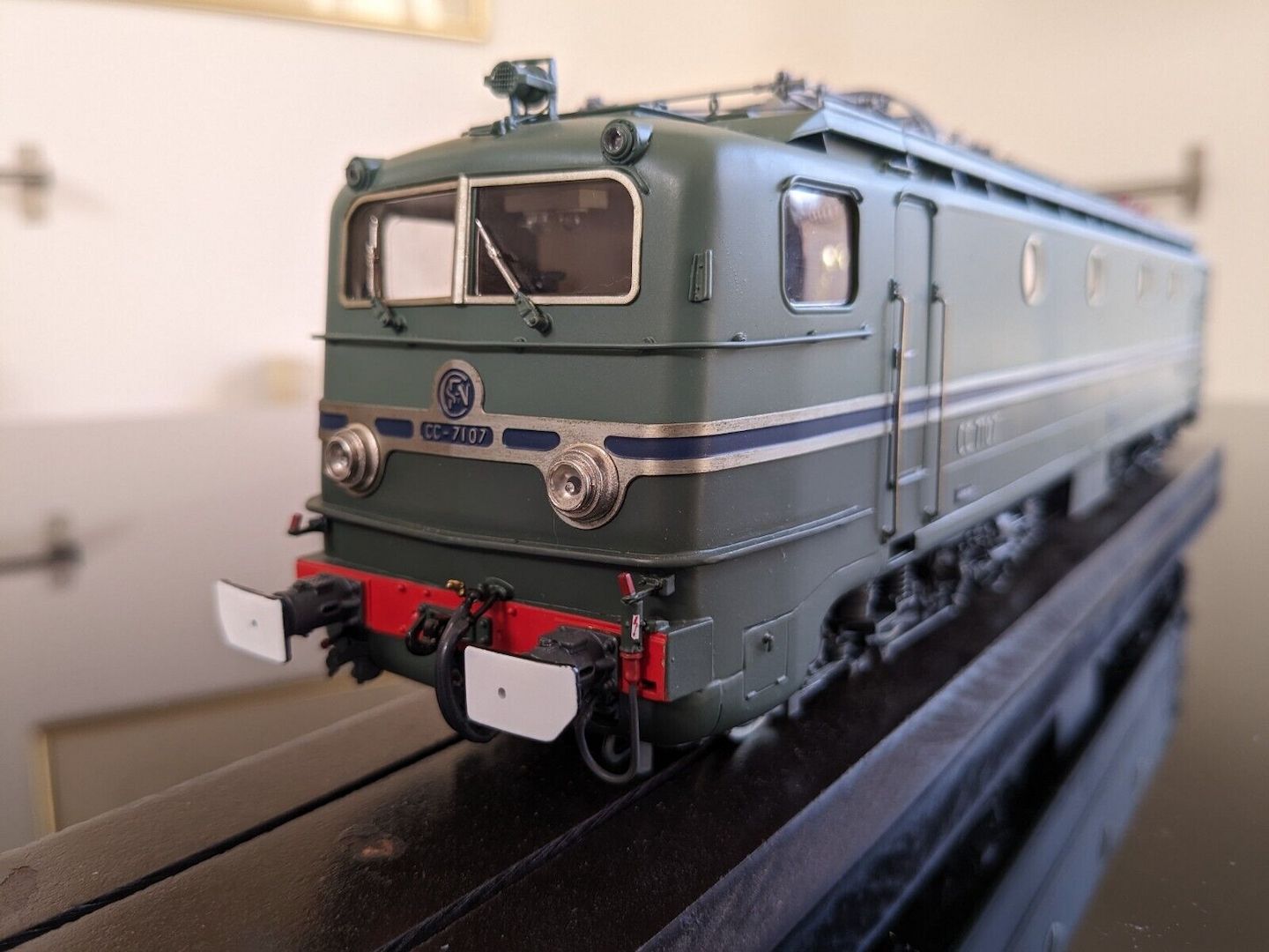 Lemaco Prestige O 0-034 SNCF CC 7107 Weltrekord E-Lok