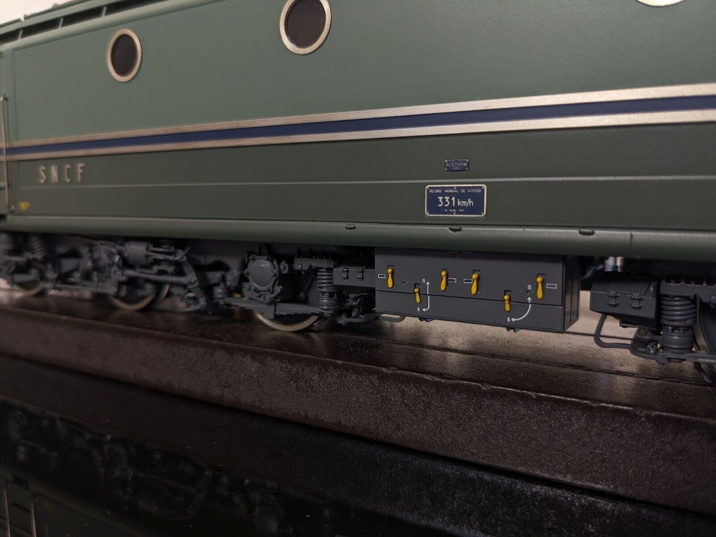 Lemaco Prestige O 0-034 SNCF CC 7107 Weltrekord E-Lok