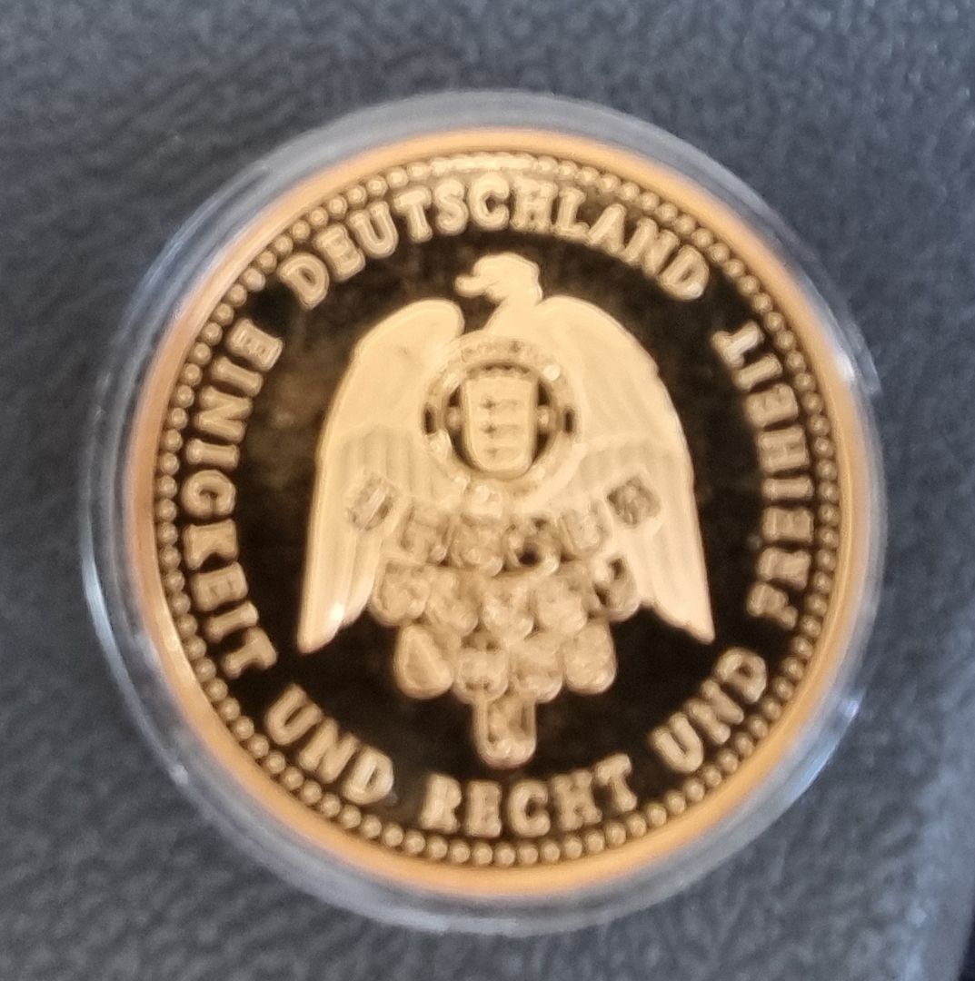 Gedenkmünze Einigkeit und Recht und Freiheit | Versand 2,40€