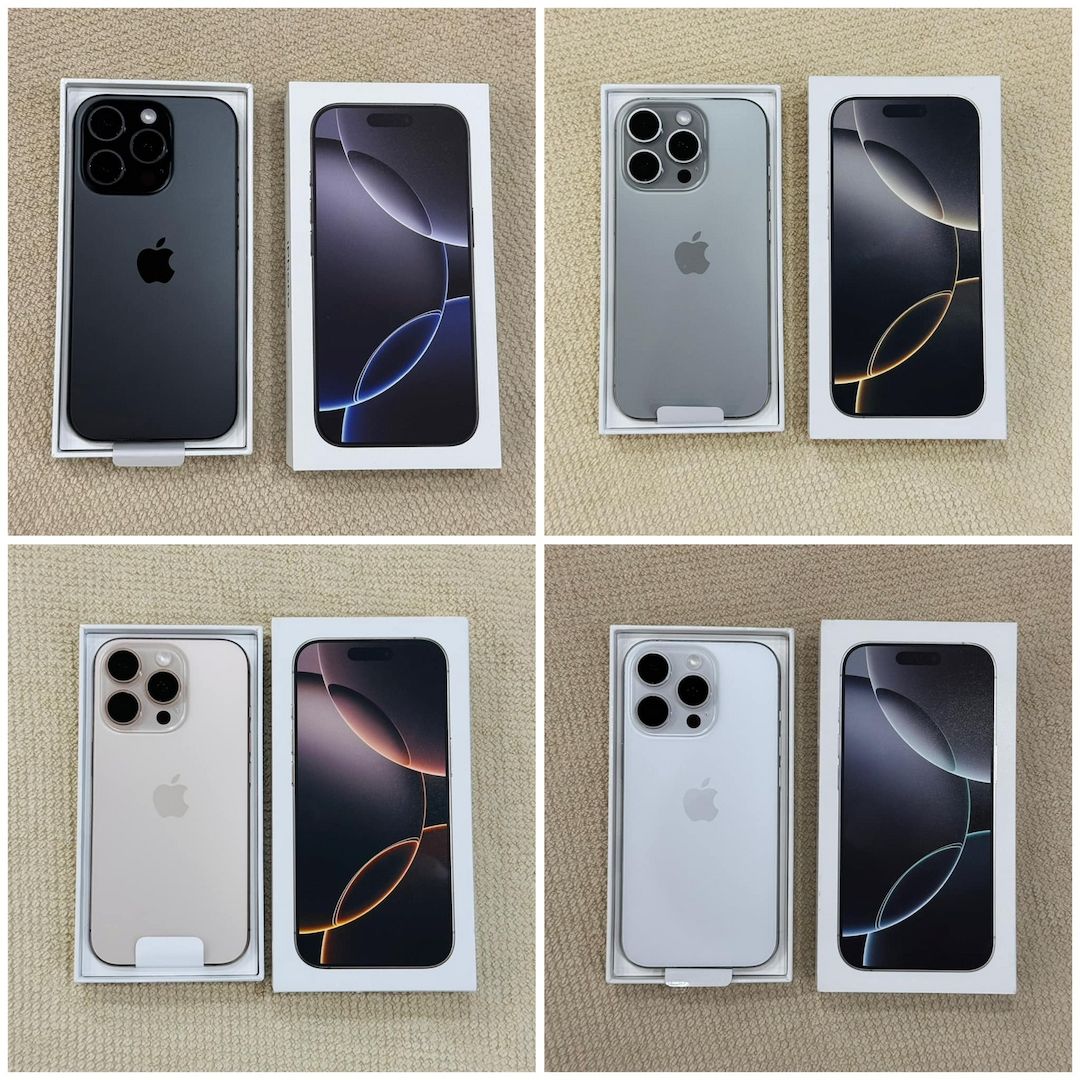 Original, neu Apple iPhone 16 Pro Max, iPhone 16 Pro, iPhone 16, iPhone 16 Plus, 15 Pro Max, 15 Pro