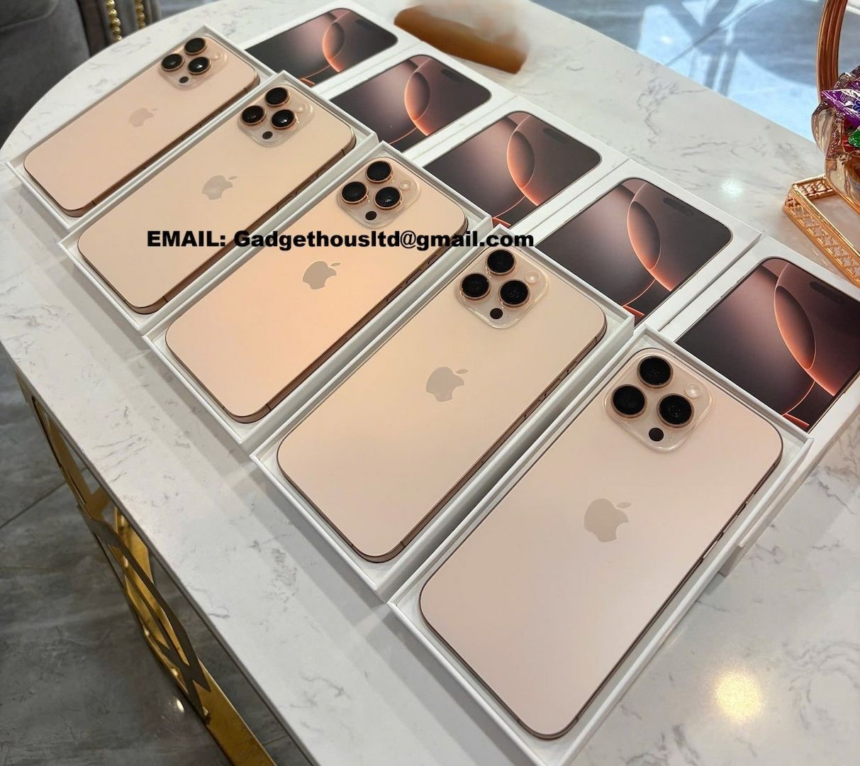 Apple iPhone 16 Pro 128GB = 550 EUR , iPhone 16 Pro Max 256GB = 650 EUR, iPhone 16 128GB = 420 EUR