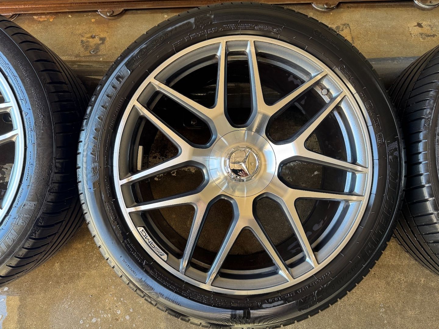 22 Zoll original AMG Kreuzspeiche Felgen Räder