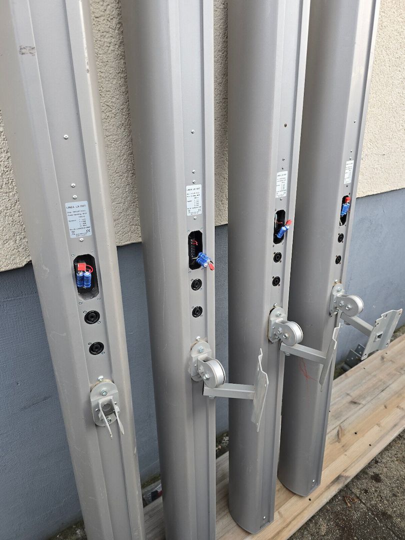 4 x Fohhn LINEA LX-150 Passiver Linienstrahler