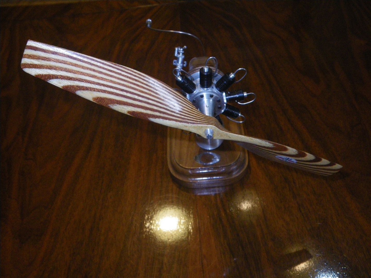 Gasparin G-MOT G24N 9Zylinder Co2 Sternmotor