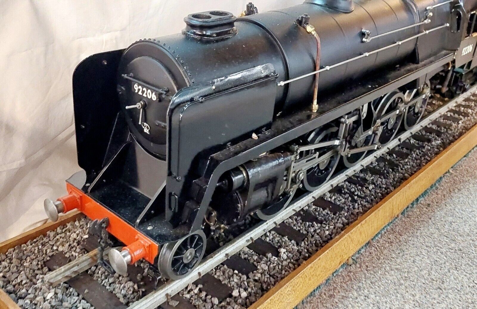 Spur 3,5 Zoll Live Steam 2-10-0 BR Standard Class 9F Lokomotive