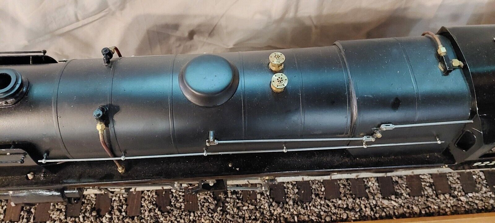 Spur 3,5 Zoll Live Steam 2-10-0 BR Standard Class 9F Lokomotive