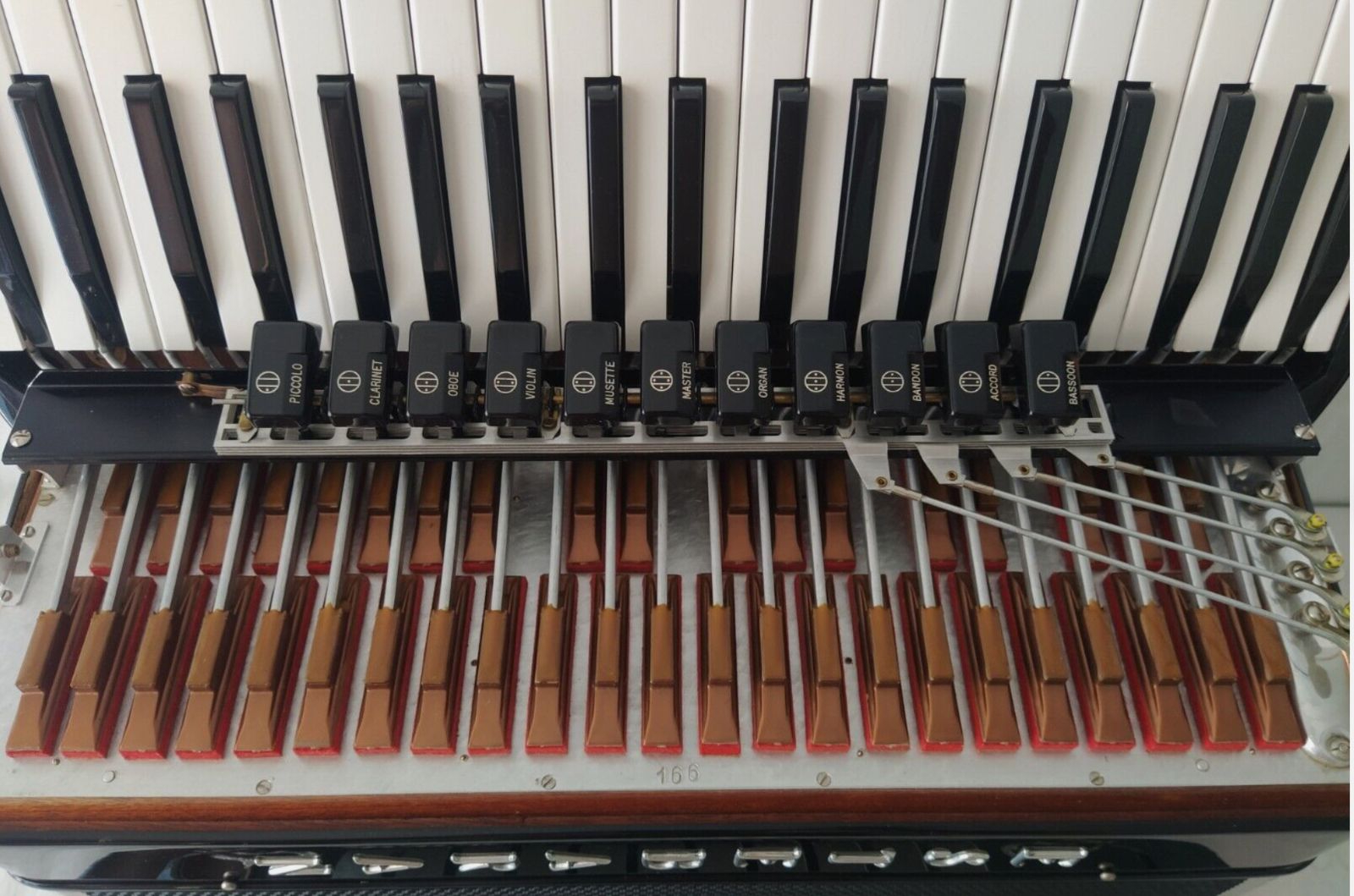 Akkordeon Brandoni 120 Bass 4+5 Piccolo 11