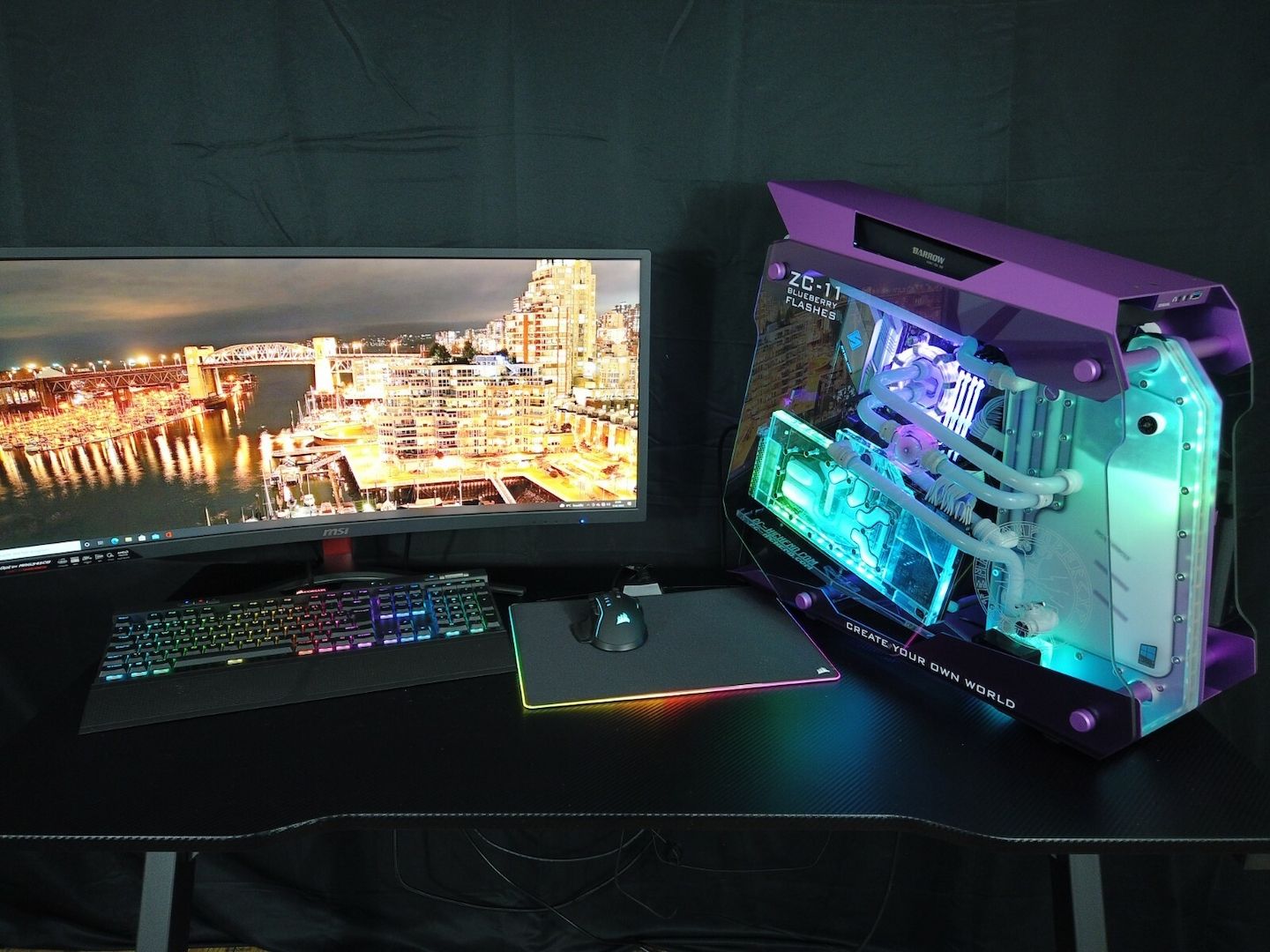 Gamer PC Zeaginal ZC11 Blueberry/ AMD Ryzen7 3800X 8C