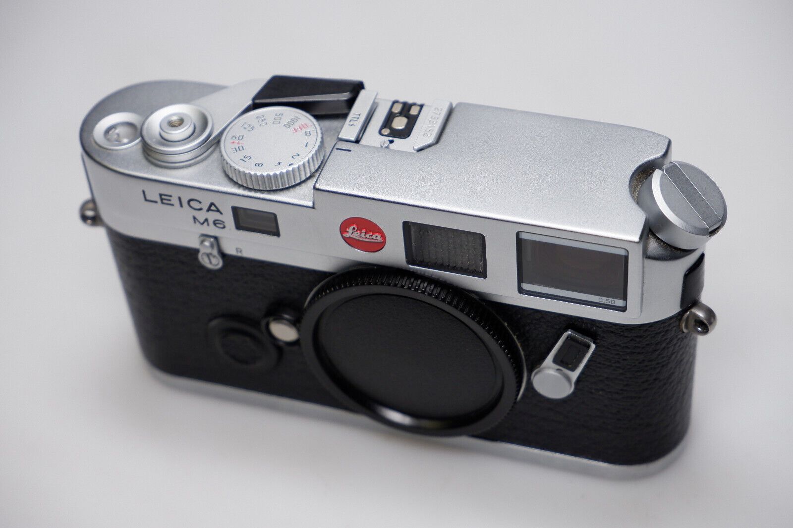 Leica M6 TTL 0.58 Silver Silber Argent