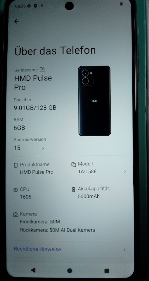 HMD Pulse pro in schwarz