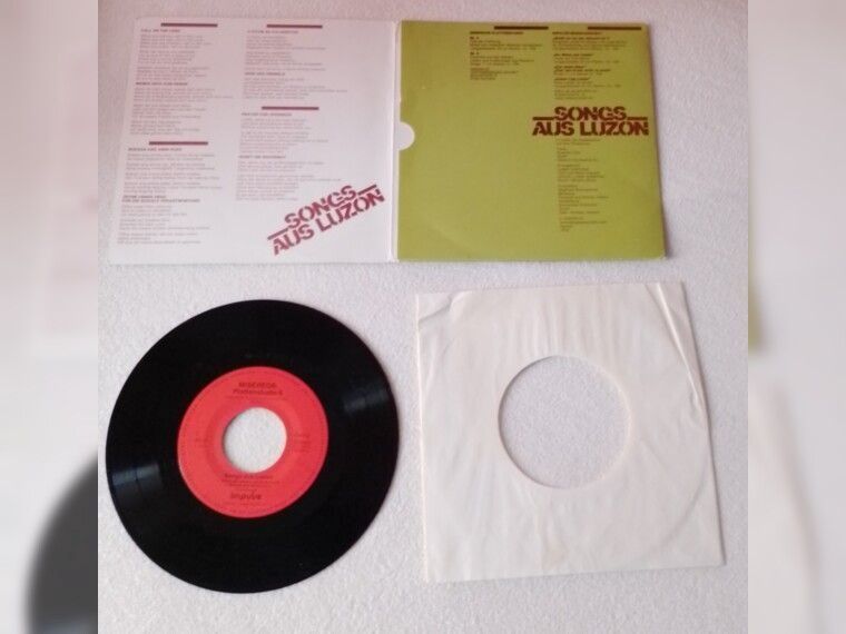 Single Vinyl Schallplatte Songs aus Luzon (1978)