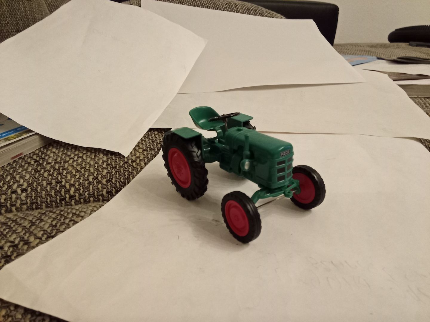 Fahr d Traktor Plastik Kunststoff