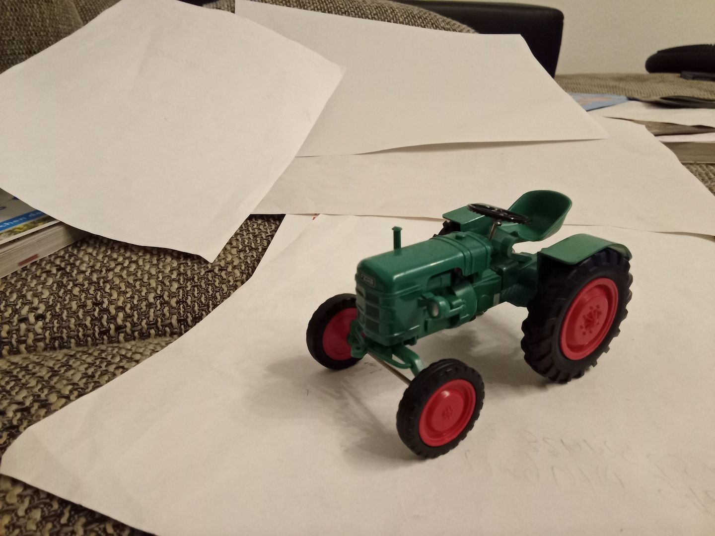 Fahr d Traktor Plastik Kunststoff