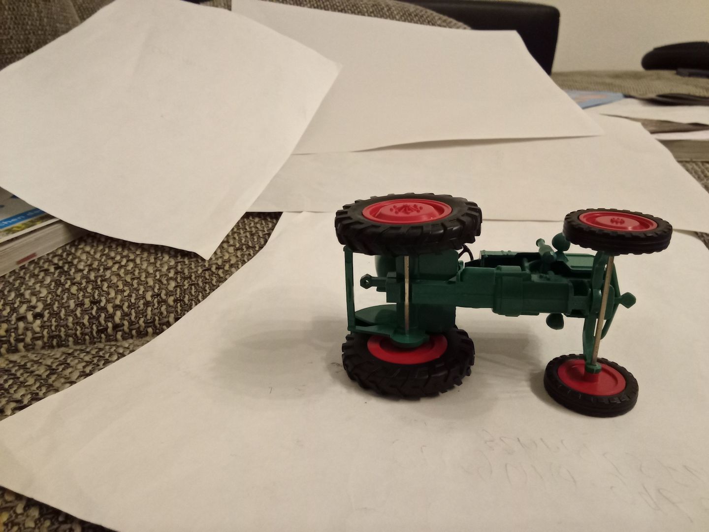 Fahr d Traktor Plastik Kunststoff