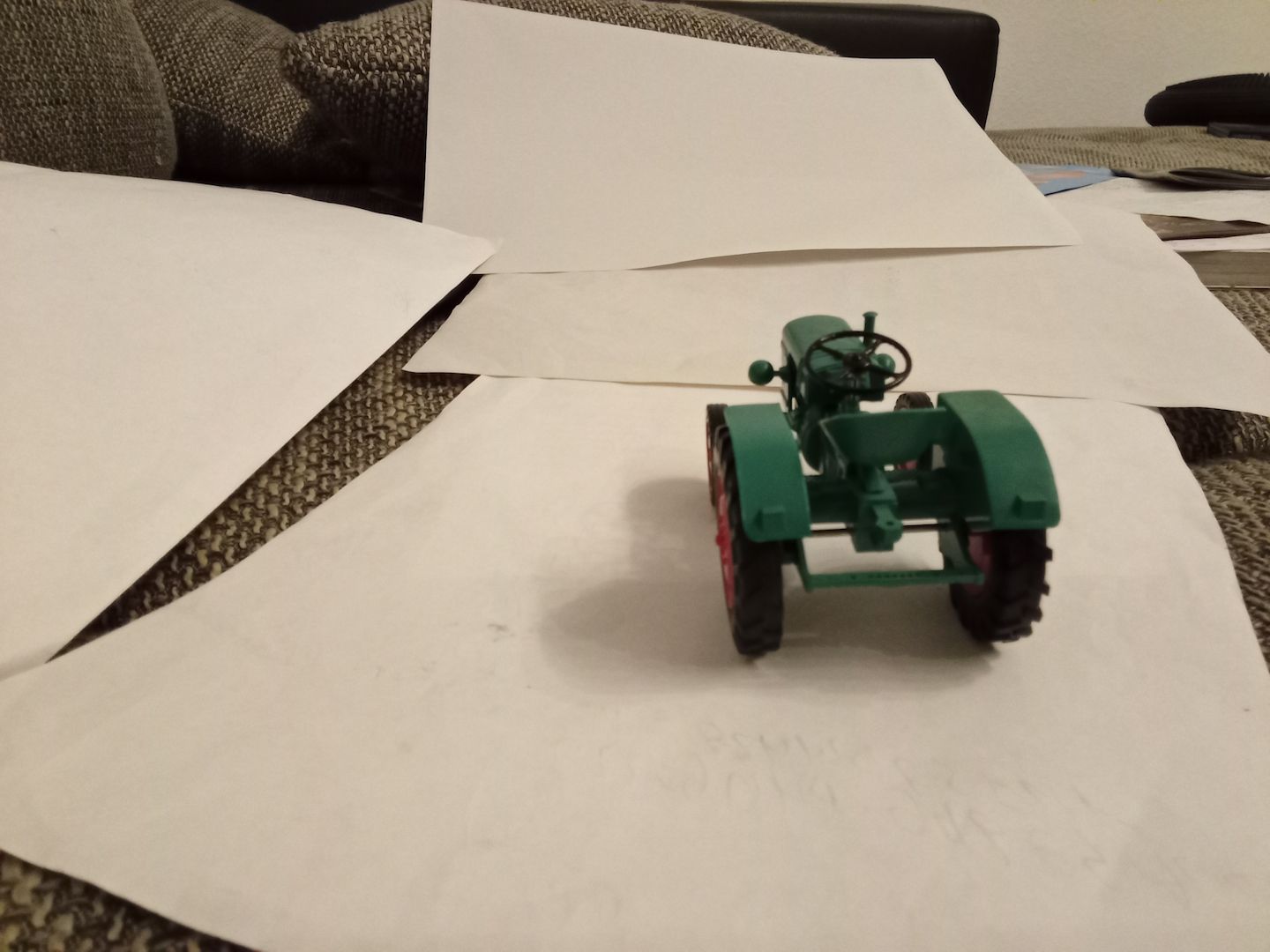 Fahr d Traktor Plastik Kunststoff