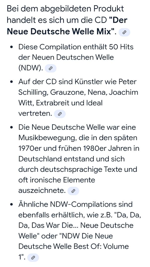 Der Neue Deutsche Welle Mix | 50 Hits Im Mix | Various | CD