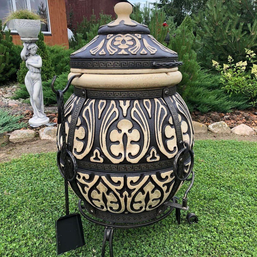 Tandoor ATTIKA 85L | Premium Grillofen Schamott Tandoor ATTIKA 85L | Premium Grillofen Schamott