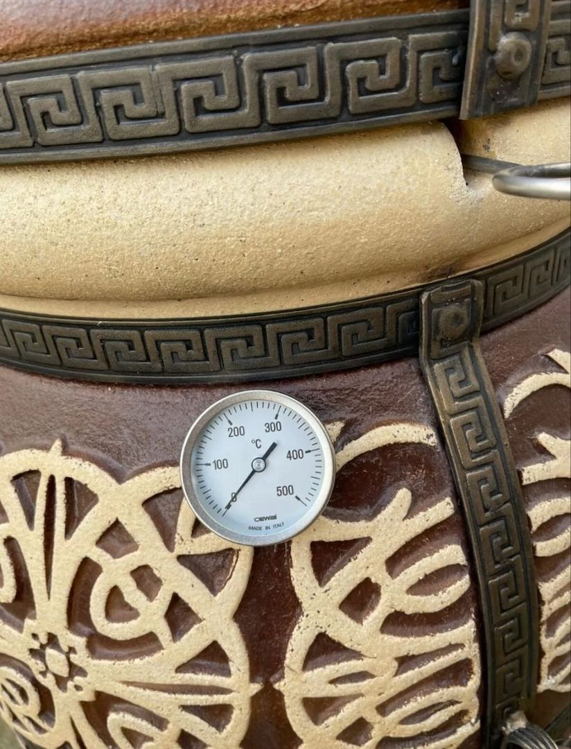 Tandoor SAFRAN 125L | XXL BBQ Ofen aus Schamott | Handgefertigt Tandoor SAFRAN 125L | XXL BBQ Ofen aus Schamott | Handgefertigt