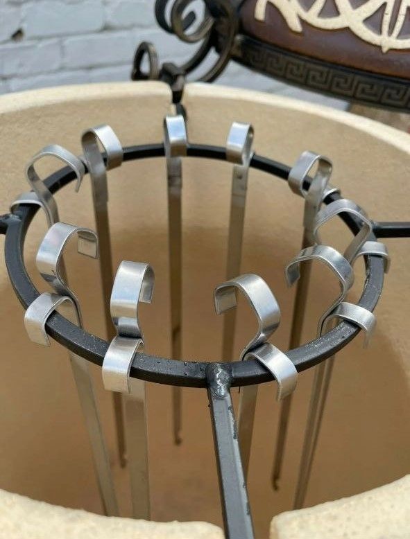 Tandoor SAFRAN 125L | XXL BBQ Ofen aus Schamott | Handgefertigt Tandoor SAFRAN 125L | XXL BBQ Ofen aus Schamott | Handgefertigt