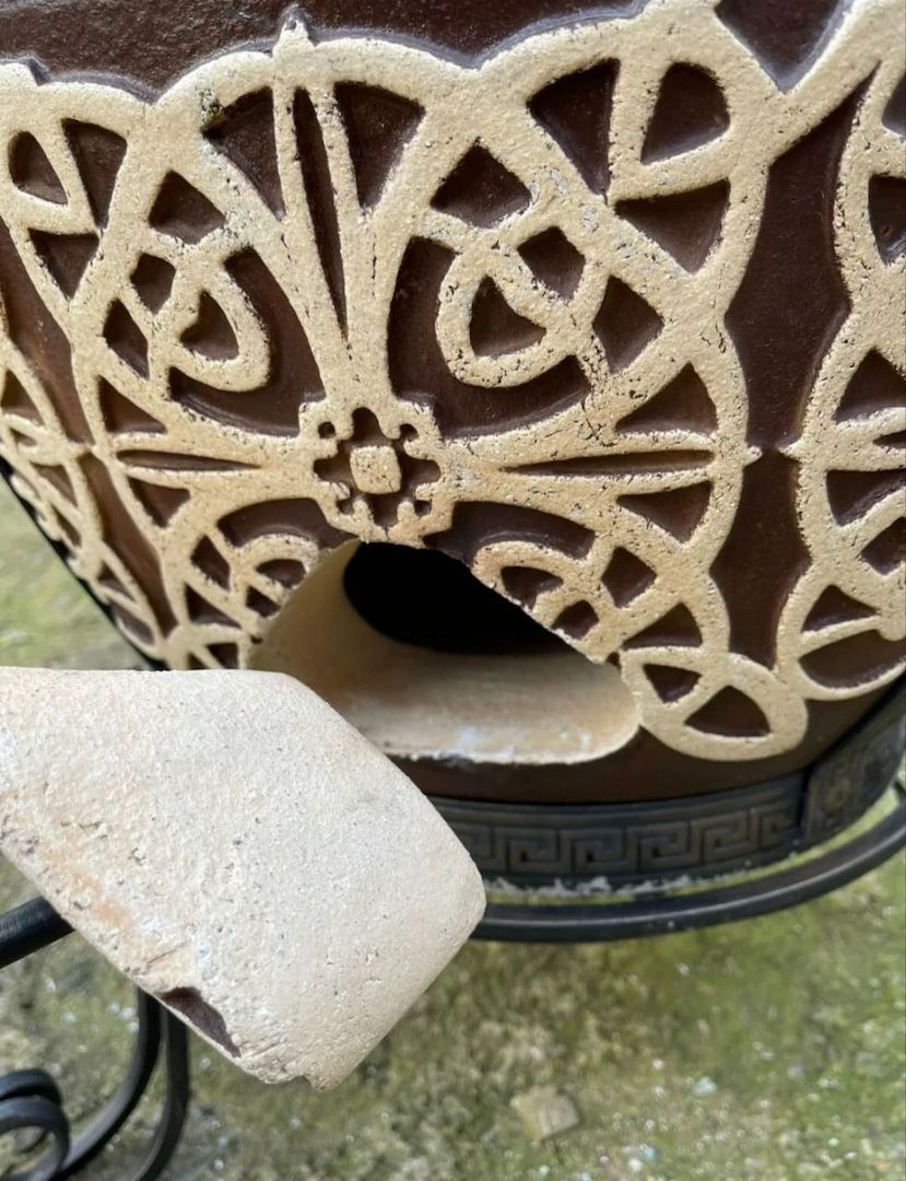 Tandoor SAFRAN 125L | XXL BBQ Ofen aus Schamott | Handgefertigt Tandoor SAFRAN 125L | XXL BBQ Ofen aus Schamott | Handgefertigt