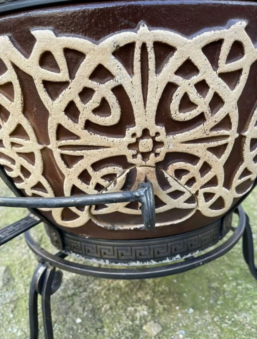 Tandoor SAFRAN 125L | XXL BBQ Ofen aus Schamott | Handgefertigt Tandoor SAFRAN 125L | XXL BBQ Ofen aus Schamott | Handgefertigt