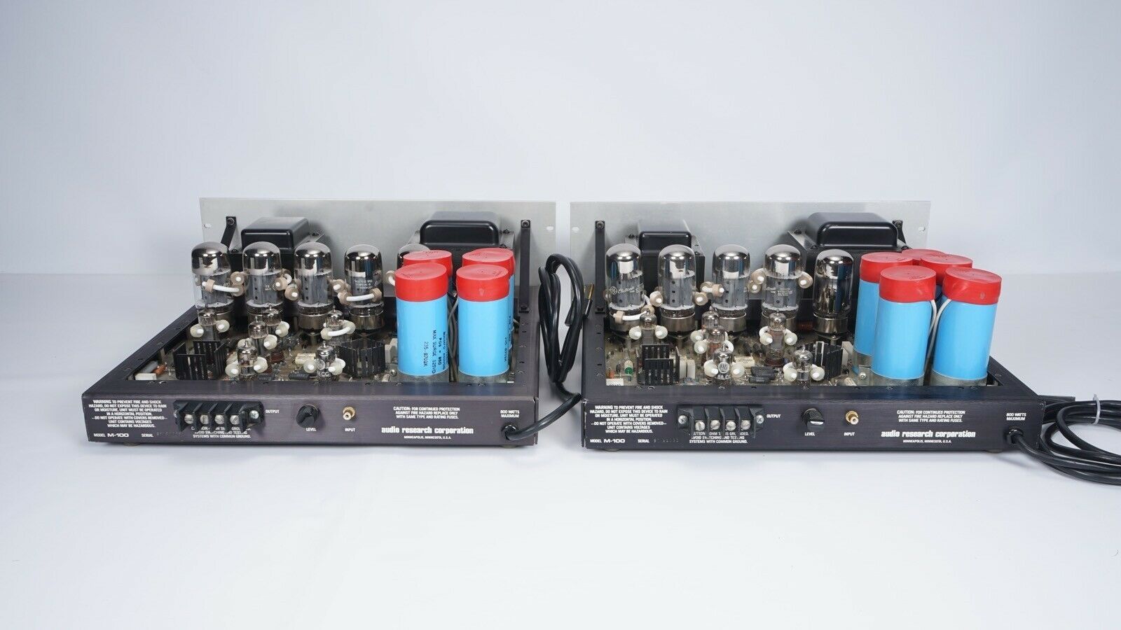Audio Research M-100 Vacuum Tube Monoblock Amplifiers