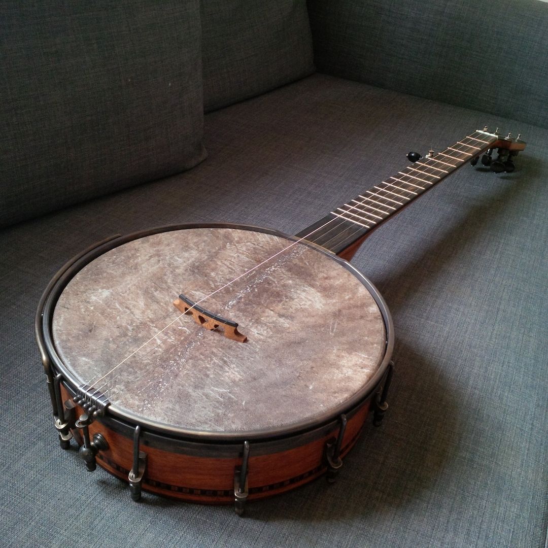 5 String Banjo 11" Cherry Whyte Laydie Tonring