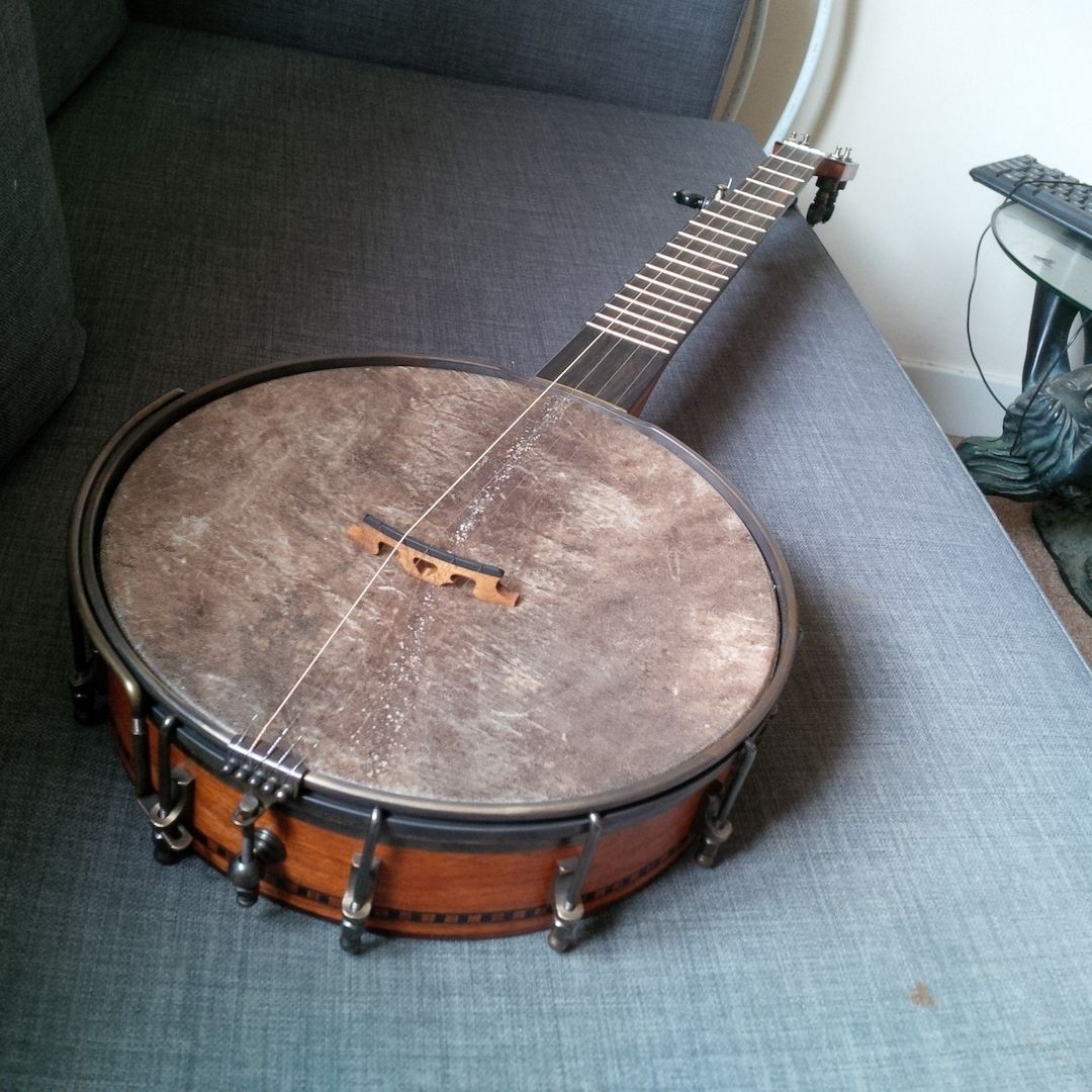 5 String Banjo 11" Cherry Whyte Laydie Tonring