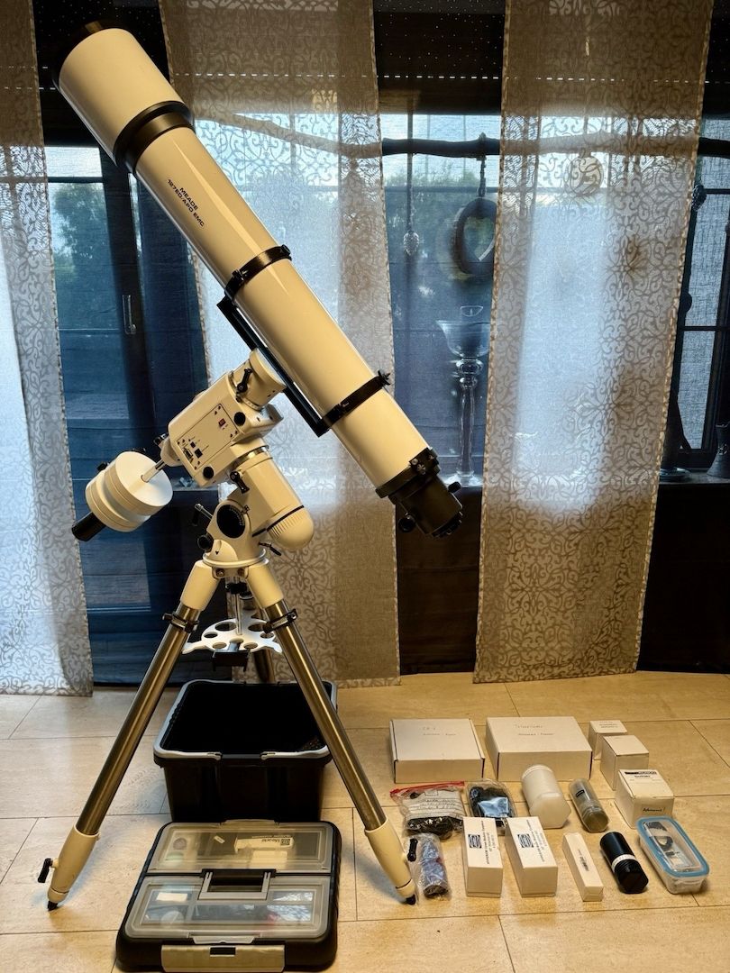 Meade ED APO 127, mit Skywatcher EQ6-Pro