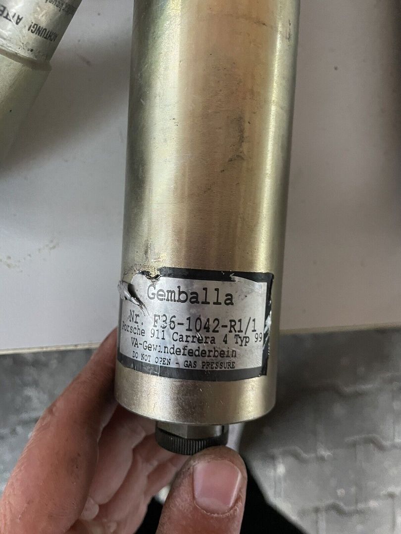 Porsche 911 996 Gemballa Carrera 4 Gewindefahrwerk