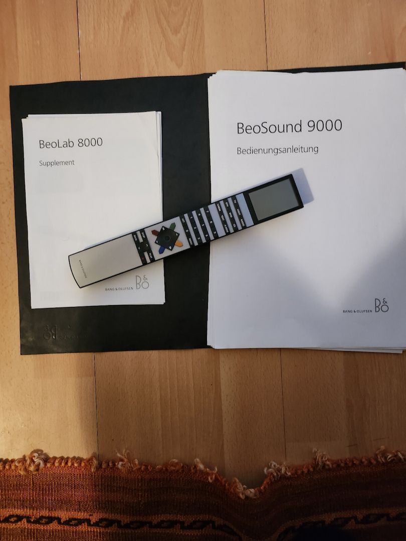 Bang & Olufsen Beosound 9000 und Beolab 8002