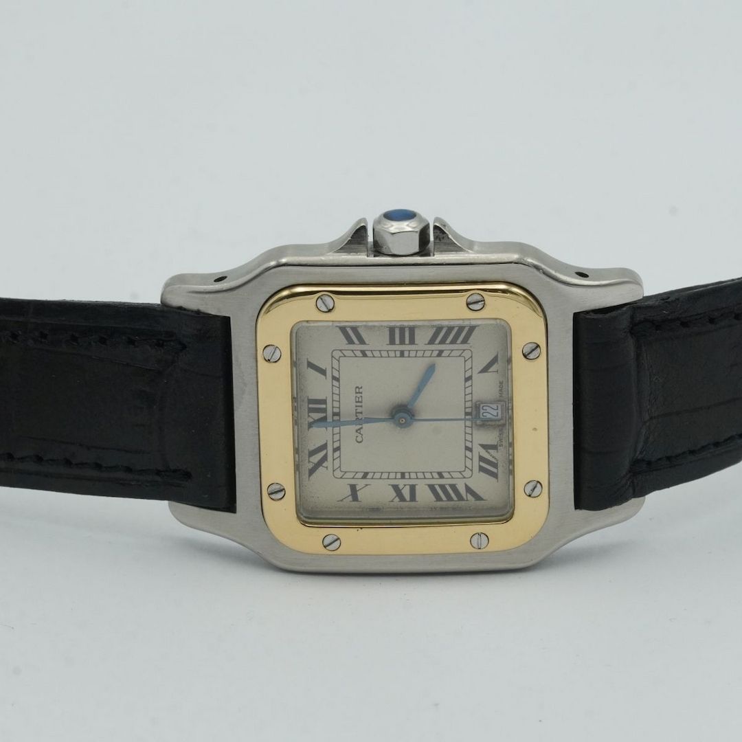 Cartier Santos Caree Quartz Herren Uhr Cartier Santos Caree Quartz Herren Uhr