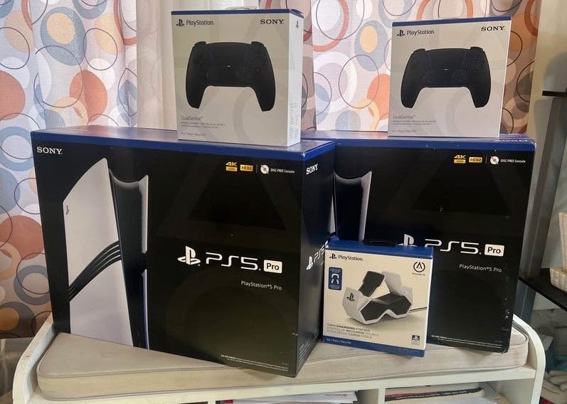 Sony PlayStation PS5 Pro Console , Sony PlayStation PS5 Slim Console , Nintendo Switch 2 console