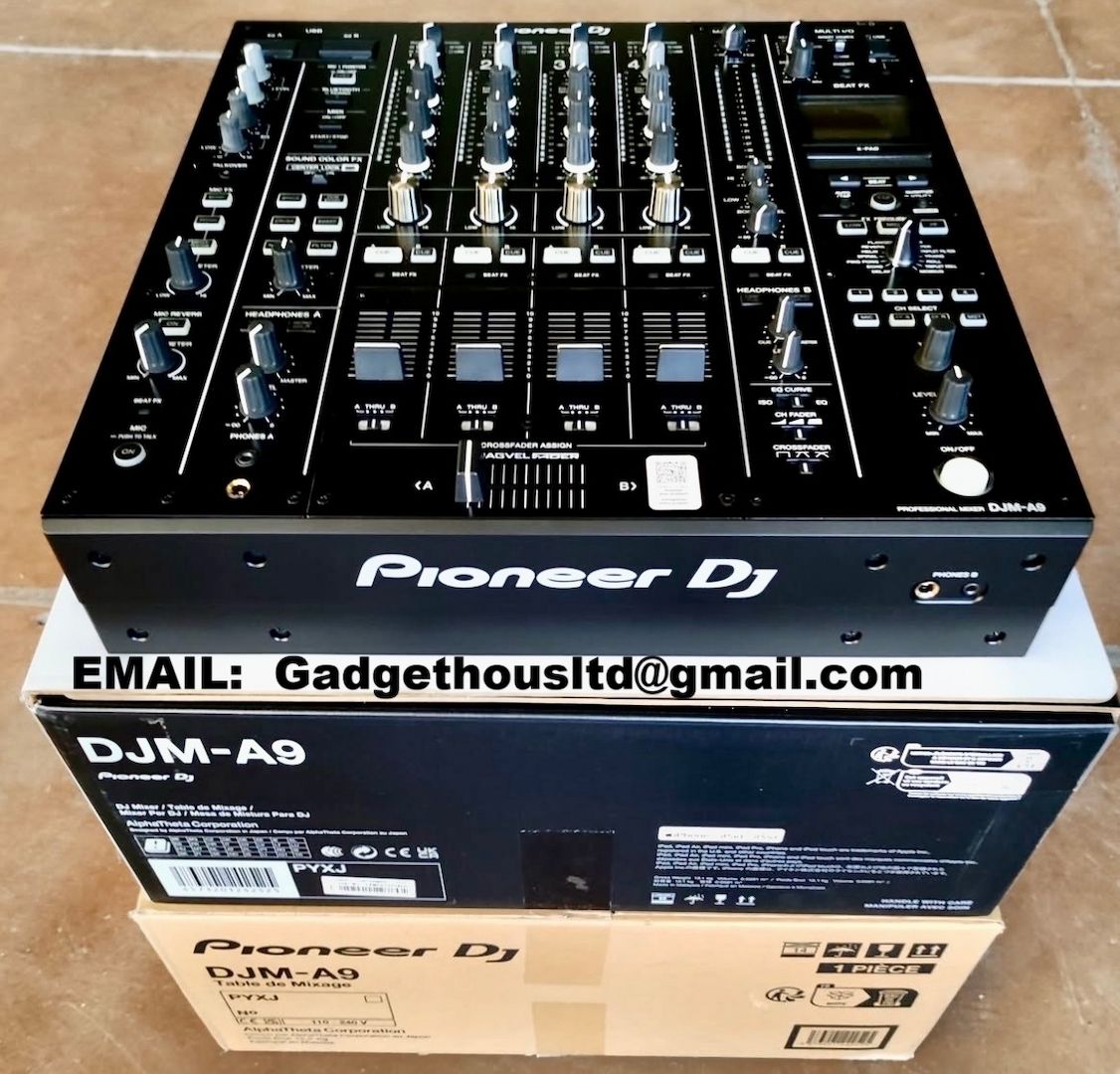 Pioneer CDJ-3000, Pioneer DJ DJM-A9, Pioneer CDJ-2000NXS2, Pioneer DJM-900NXS2, Pioneer DJ DJM-V10
