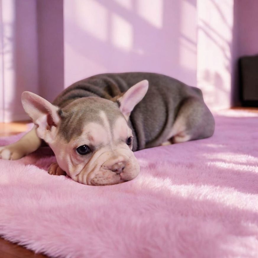 🐶 Französische Bulldoggen-Welpen mit seltenem Husky-Farbton 💎