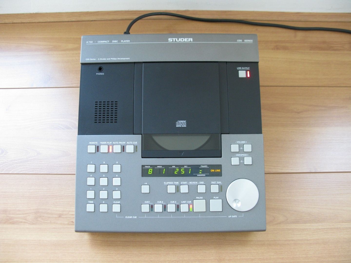 Studer A730 Professional CD Player Studer A730 Professional CD Player