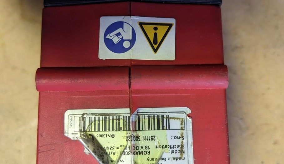 Rothenberger Romax 3000 Akku Pressmaschine Rothenberger Romax 3000 Akku Pressmaschine