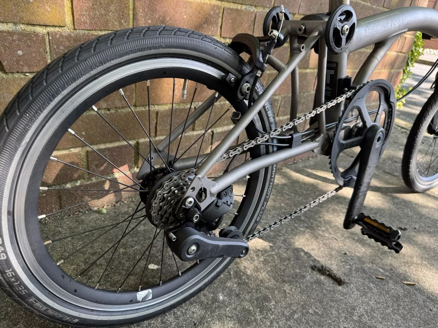 Brompton T-Line Urban 4-Gang, Baujahr 2023 Brompton T-Line Urban 4-Gang, Baujahr 2023