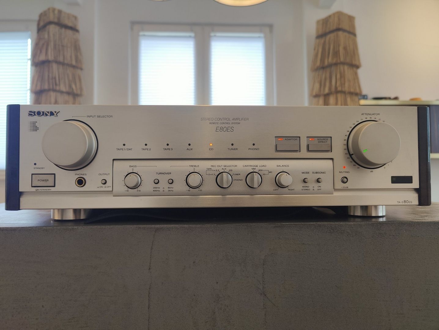 Sony TA-E80ES Highend Vorverstärker Top Zustand