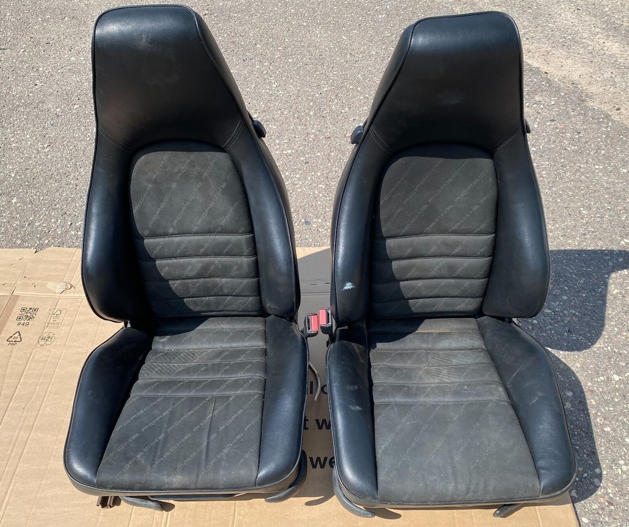 Porsche Turbo RS Sport Seats Original Sitze RECARO