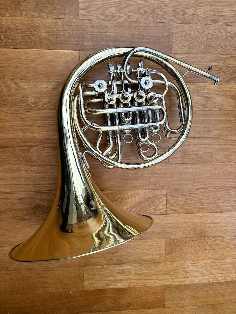 Waldhorn Alexander 107 B/F-alto mit Stopfventil