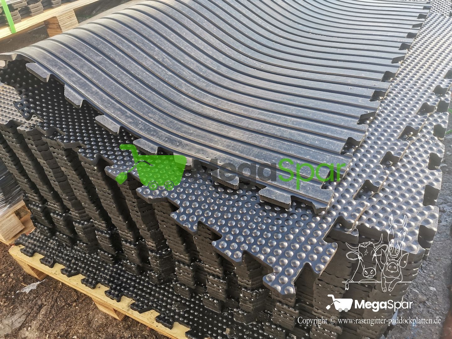 Stallmatten kaufen & Boxenmatten - Gummimatten | Liegematte