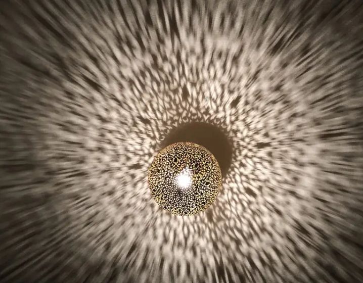 Orientalische MMarokkanische Messing Deckenlampe