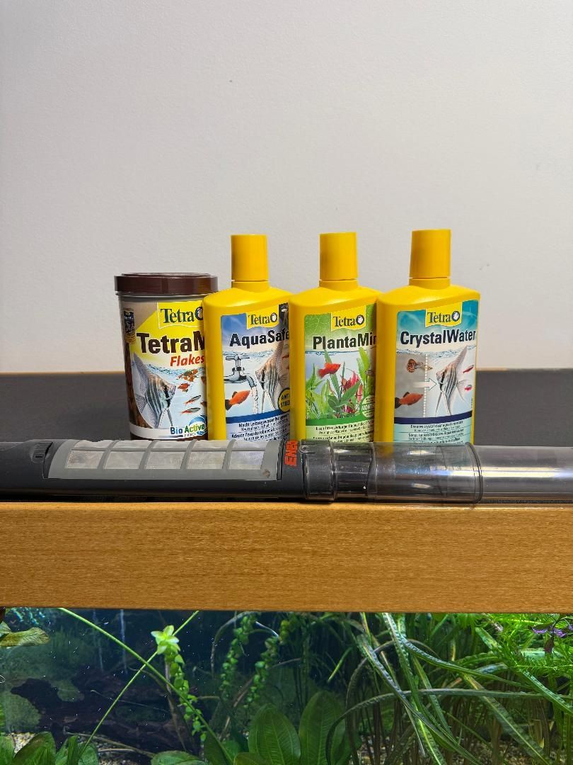 Komplettes Aquarium mit viel Zubehör nur Abholung!