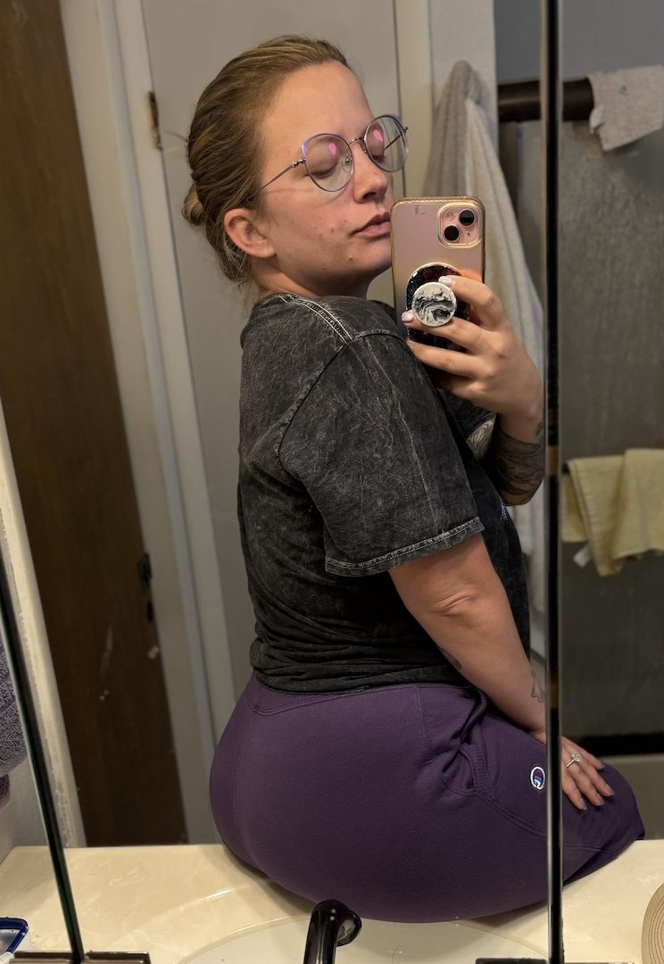 Ich bin für ein bisschen frechen Spaß zu haben.