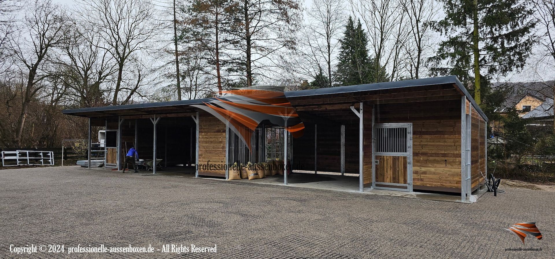 Weidehütten für Pferde - Offenstall kaufen, Pferdeunterstand & Laufstall für Pferde