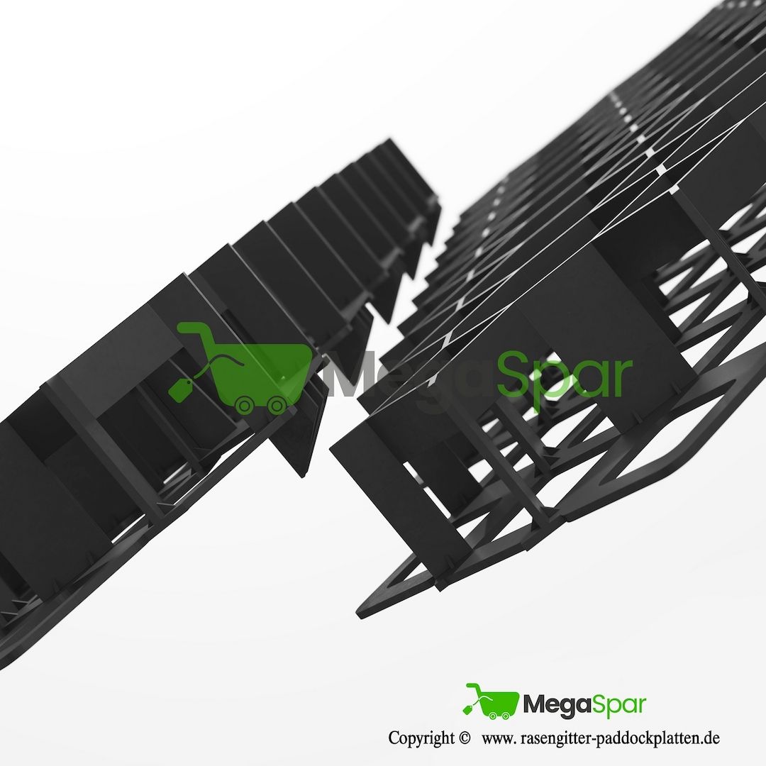 Rasengitter & Kiesgitter kaufen - Bodengitter NEOGRID 40 mm
