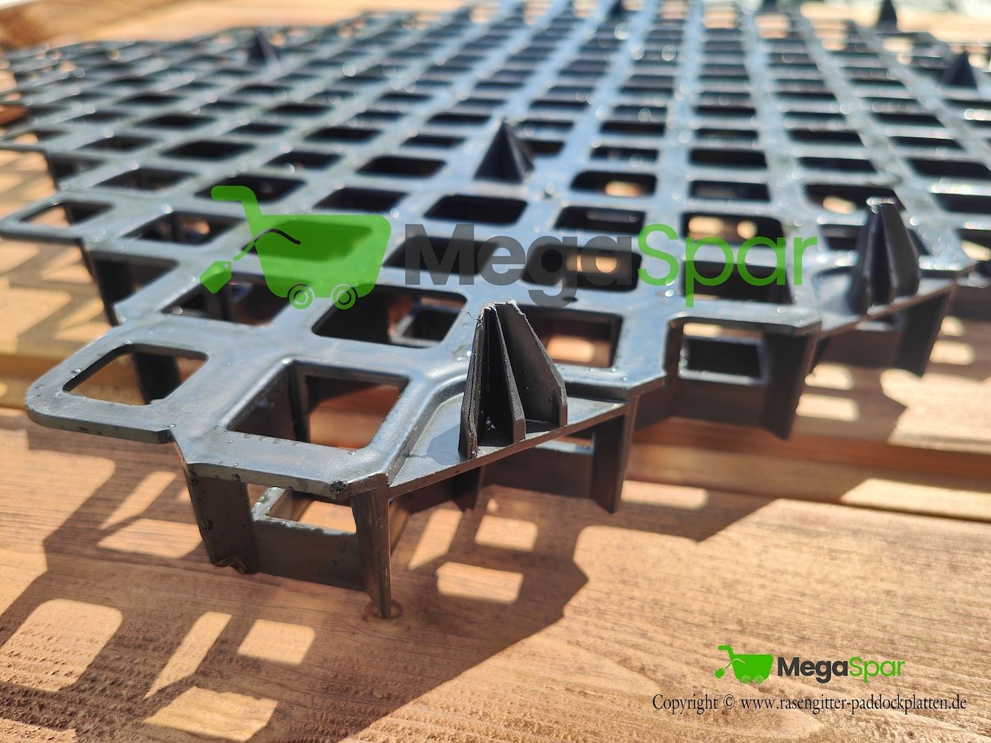 Rasengitter & Kiesgitter kaufen - Bodengitter NEOGRID 40 mm