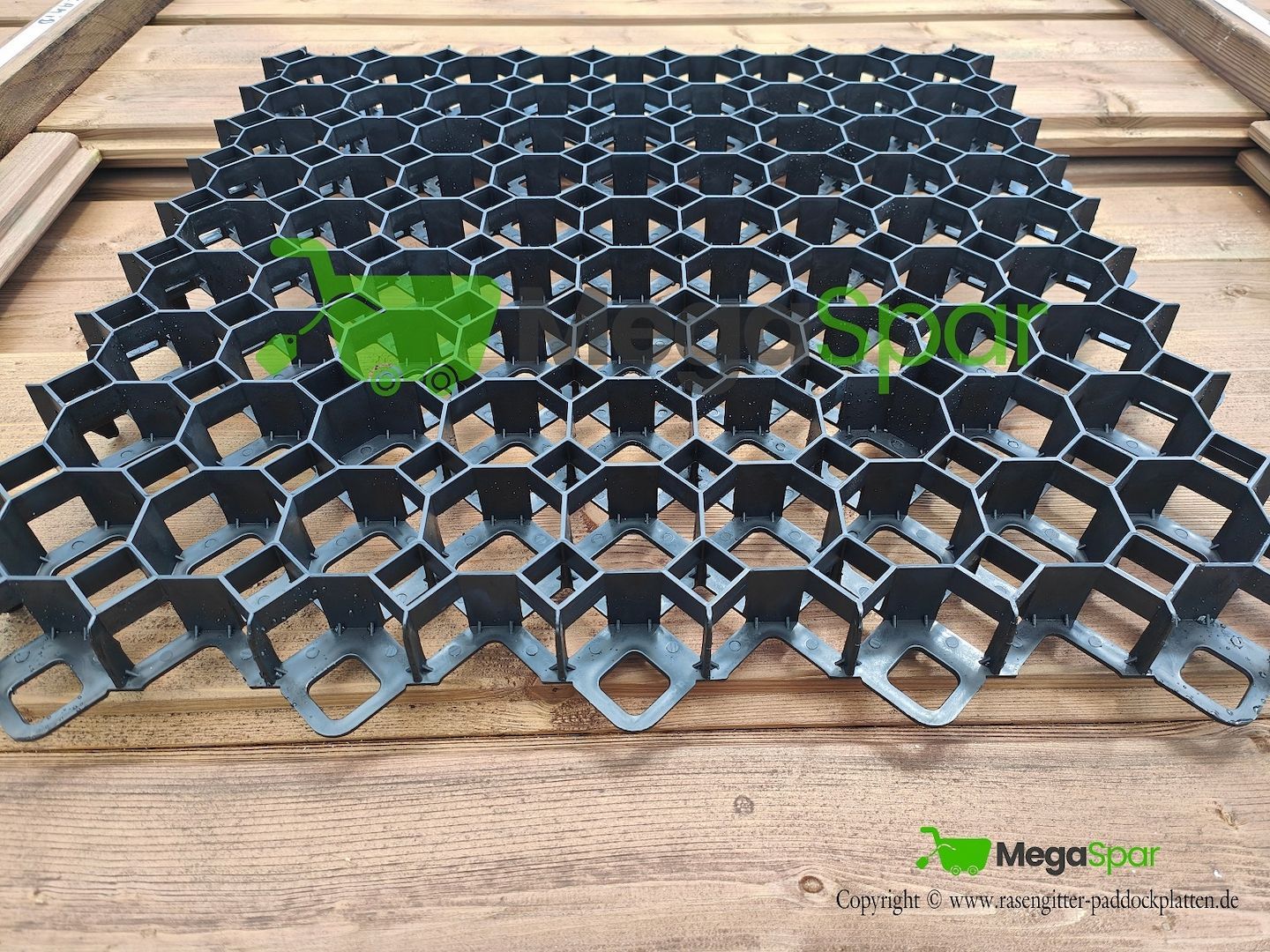 Rasengitter & Kiesgitter kaufen - Bodengitter NEOGRID 40 mm