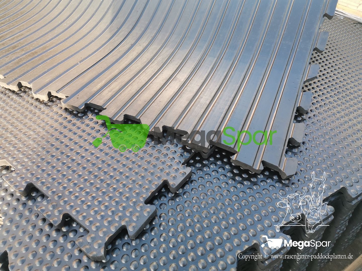 Rutschfeste Stallmatten & Pferdematten | Liegematte für Pferde kaufen